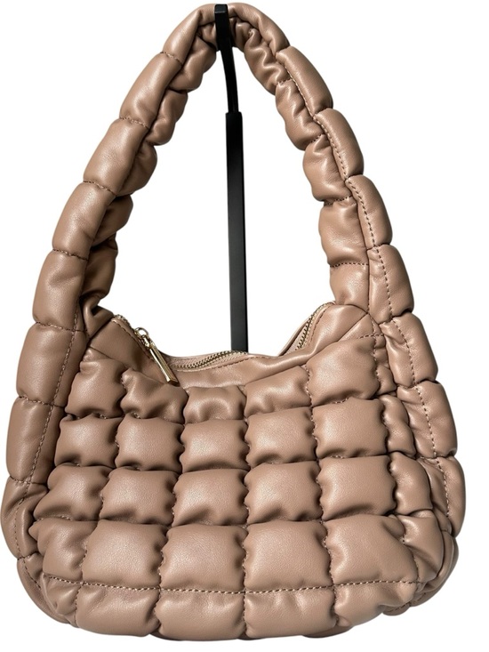 Expressions Nyc Handbags - Hobo Padded Quilted Shoulder Bag